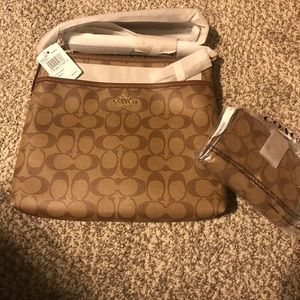 Coach purse and wallet